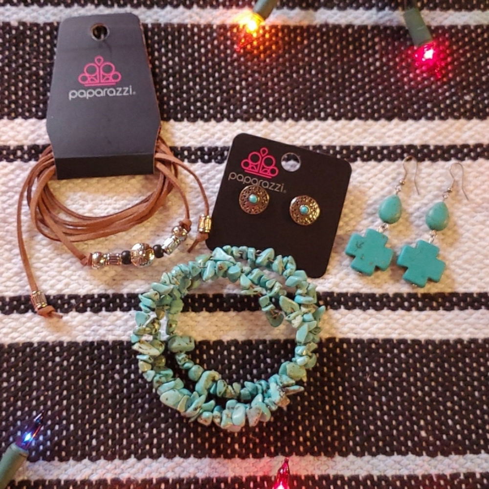 Mission Style Santa Fe Jewelry Set